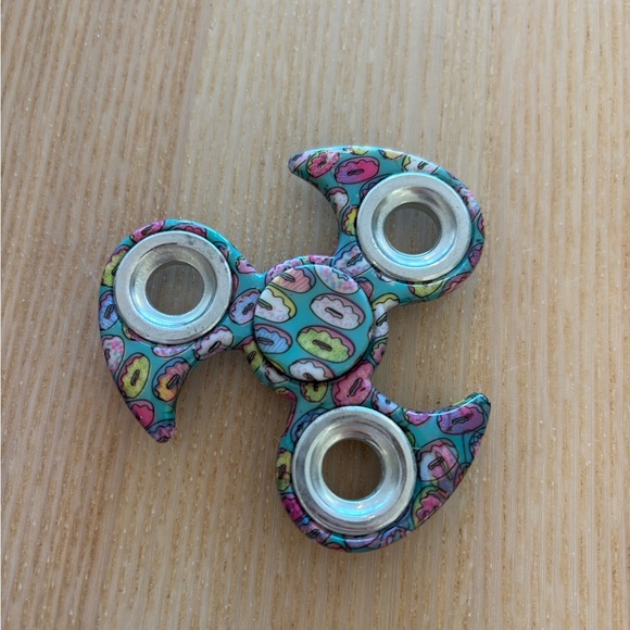 Fidget Spinner with donuts pattern (N) - Picture 2 of 2